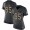 49ers #85 George Kittle Black Women's Stitched NFL Limited 2016 Salute To Service Jersey