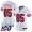 49ers #85 George Kittle White Super Bowl LIV 2020 Rush Women's Stitched NFL Limited 100th Season Jersey