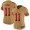San Francisco 49ers #11 Brandon Aiyuk Gold Women's Stitched NFL Limited Inverted Legend Jersey
