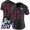 San Francisco 49ers #17 Emmanuel Sanders Black Super Bowl LIV 2020 Alternate Women's Stitched NFL 100th Season Vapor Limited Jersey