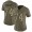 San Francisco 49ers #74 Joe Staley Olive/Camo Women's Stitched NFL Limited 2017 Salute to Service Jersey