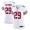 San Francisco 49ers #29 Talanoa Hufanga White Women's 2022-23 NFL Game Jersey