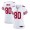 San Francisco 49ers #80 Jerry Rice White Women's 2022-23 NFL Game Jersey
