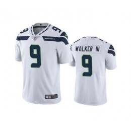 Men's Youth Women's Seattle Seahawks #9 Kenneth Walker III White Vapor Untouchable Limited Stitched Jersey