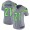 Seattle Seahawks #21 Adrian Peterson Gray Women's Stitched NFL Limited Inverted Legend Jersey
