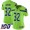 Seattle Seahawks #32 Chris Carson Green Women's Stitched NFL Limited Rush 100th Season Jersey