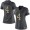 Seattle Seahawks #4 Michael Dickson Black Women's Stitched NFL Limited 2016 Salute to Service Jersey