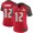 Buccaneers #12 Tom Brady Red Team Color Women's Super Bowl LV Bound Stitched NFL Vapor Untouchable Limited Jersey
