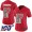 Buccaneers #87 Rob Gronkowski Red Women's Stitched NFL Limited Rush 100th Season Jersey