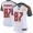 Buccaneers #87 Rob Gronkowski White Women's Super Bowl LV Champions Patch Stitched NFL Vapor Untouchable Limited Jersey