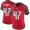 Tampa Bay Buccaneers #47 John Lynch Red Team Color Women's Stitched NFL Vapor Untouchable Limited Jersey