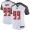 Tampa Bay Buccaneers #99 Warren Sapp White Women's Stitched NFL Vapor Untouchable Limited Jersey