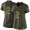 Tennessee Titans #2 Julio Jones Green Women's Stitched NFL Limited 2015 Salute to Service Jersey