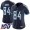 Tennessee Titans #84 Corey Davis Navy Blue Team Color Women's Stitched NFL 100th Season Vapor Limited Jersey