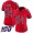 Tennessee Titans #84 Corey Davis Red Women's Stitched NFL Limited Inverted Legend 100th Season Jersey