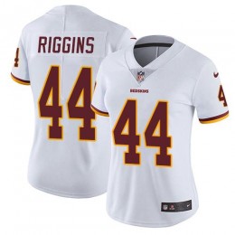 Washington Commanders #44 John Riggins White Women's Stitched NFL Vapor Untouchable Limited Jersey