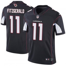 Cardinals #11 Larry Fitzgerald Black Alternate Youth Stitched NFL Vapor Untouchable Limited Jersey