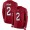 Cardinals #2 Marquise Brown Red Team Color Youth Stitched NFL Limited Therma Long Sleeve Jersey
