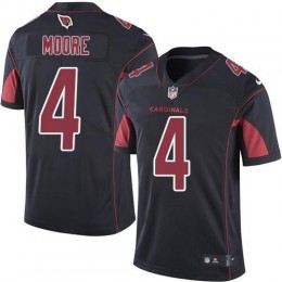 Cardinals #4 Rondale Moore Black Youth Stitched NFL Limited Rush Jersey