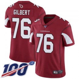 Cardinals #76 Marcus Gilbert Red Team Color Youth Stitched NFL 100th Season Vapor Untouchable Limited Jersey
