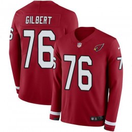 Cardinals #76 Marcus Gilbert Red Team Color Youth Stitched NFL Limited Therma Long Sleeve Jersey