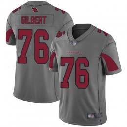 Cardinals #76 Marcus Gilbert Silver Youth Stitched NFL Limited Inverted Legend Jersey