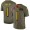 Atlanta Falcons #1 Marcus Mariota NFL Youth Olive Gold 2019 Salute To Service Limited Jersey