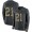 Atlanta Falcons #21 Todd Gurley II Anthracite Salute to Service Youth Stitched NFL Limited Therma Long Sleeve Jersey