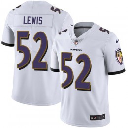 Ravens #52 Ray Lewis White Youth Stitched NFL Vapor Untouchable Limited Jersey