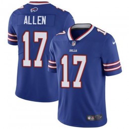 Bills #17 Josh Allen Royal Blue Team Color Youth Stitched NFL Vapor Untouchable Limited Jersey