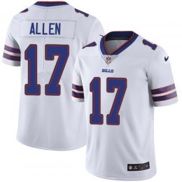Bills #17 Josh Allen White Youth Stitched NFL Vapor Untouchable Limited Jersey