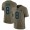 Carolina Panthers #8 Jaycee Horn Olive Youth Stitched NFL Limited 2017 Salute To Service Jersey