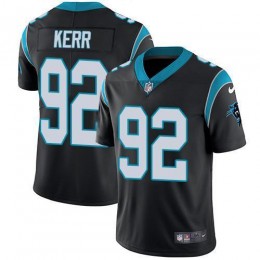 Carolina Panthers #92 Zach Kerr Black Team Color Youth Stitched NFL Vapor Untouchable Limited Jersey