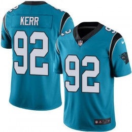 Carolina Panthers #92 Zach Kerr Blue Youth Stitched NFL Limited Rush Jersey