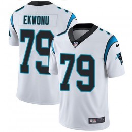 Panthers #79 Ikem Ekwonu White Youth Stitched NFL Vapor Untouchable Limited Jersey