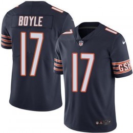 Bears #17 Tim Boyle Navy Blue Team Color Youth Stitched NFL Vapor Untouchable Limited Jersey
