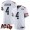 Bears #4 Eddie Jackson White Youth Stitched NFL 100th Season Vapor Limited Jersey