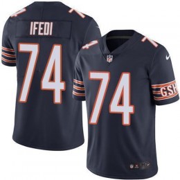 Chicago Bears #74 Germain Ifedi Navy Blue Team Color Youth Stitched NFL Vapor Untouchable Limited Jersey