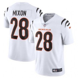 Cincinnati Bengals #28 Joe Mixon White Youth Vapor Limited Jersey