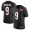 Cincinnati Bengals #9 Joe Burrow Black Super Bowl LVI Patch Youth Vapor Limited Jersey
