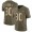 Bengals #30 Jessie Bates III Olive/Gold Youth Stitched NFL Limited 2017 Salute To Service Jersey