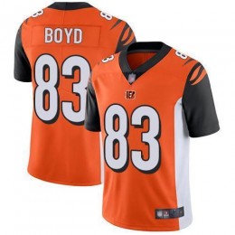 Bengals #83 Tyler Boyd Orange Alternate Youth Stitched NFL Vapor Untouchable Limited Jersey