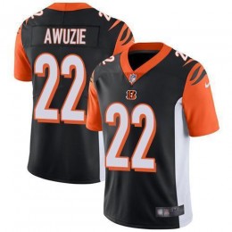 Cincinnati Bengals #22 Chidobe Awuzie Black Team Color Youth Stitched NFL Vapor Untouchable Limited Jersey