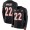 Cincinnati Bengals #22 Chidobe Awuzie Black Team Color Super Bowl LVI Patch Youth Stitched NFL Limited Therma Long Sleeve Jersey