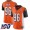 Cincinnati Bengals #96 Carlos Dunlap Orange Super Bowl LVI Patch Alternate Youth Stitched NFL 100th Season Vapor Limited Jersey