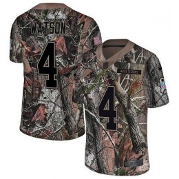 Browns #4 Deshaun Watson Camo Youth Stitched NFL Limited Rush Realtree Jersey