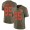 Browns #95 Myles Garrett Olive Youth Stitched NFL Limited 2017 Salute To Service Jersey