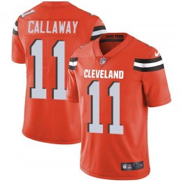 Cleveland Browns #11 Antonio Callaway Orange Alternate Youth Stitched NFL Vapor Untouchable Limited Jersey