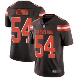 Cleveland Browns #54 Olivier Vernon Brown Team Color Youth Stitched NFL Vapor Untouchable Limited Jersey