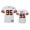 Youth Browns #95 Myles Garrett 1946 Collection Alternate Game Limited NFL Jersey – White